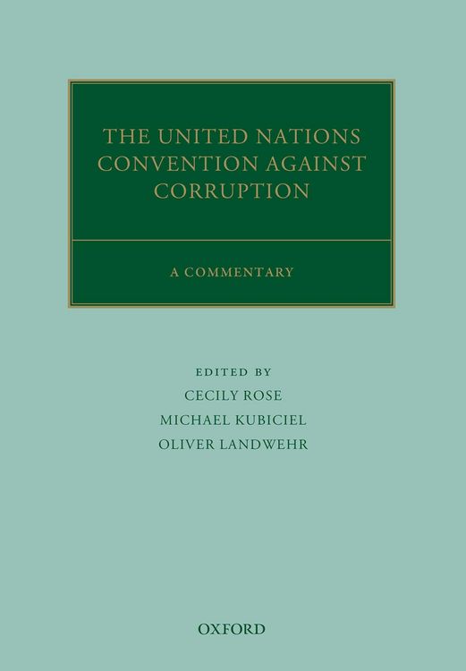 Produktbild: The United Nations Convention Against Corruption
