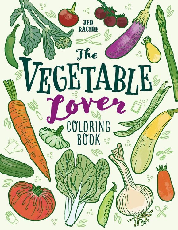 Produktbild: The Vegetable Lover Coloring Book