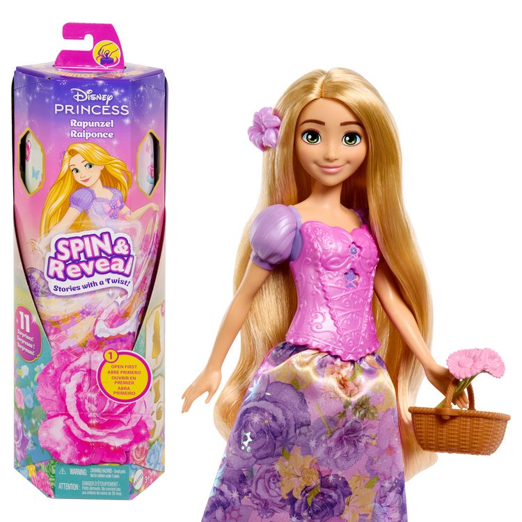 Produktbild: Disney Prinzessin Spin & Reveal Rapunzel