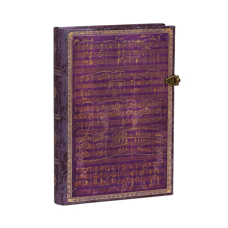 Produktbild: Hardcover Notizbuch Beethovens 250. Geburtstag, Midi, Liniert