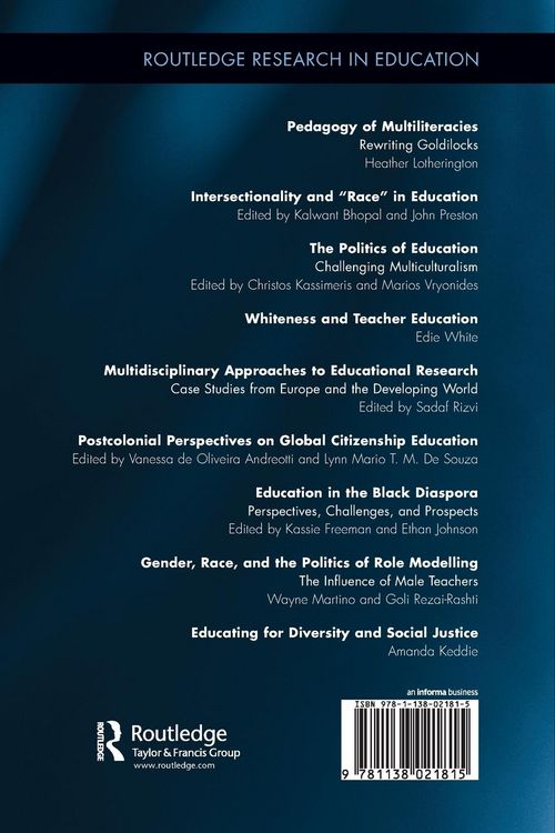 Produktbild: Educating for Diversity and Social Justice