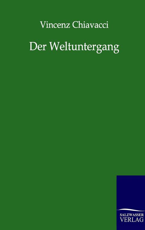Produktbild: Der Weltuntergang