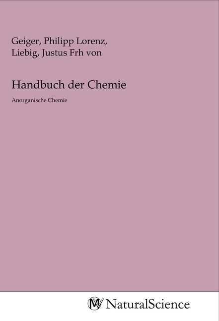 Produktbild: Handbuch der Chemie