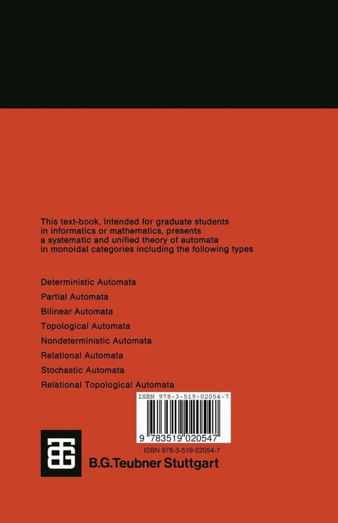 Produktbild: Universal Theory of Automata