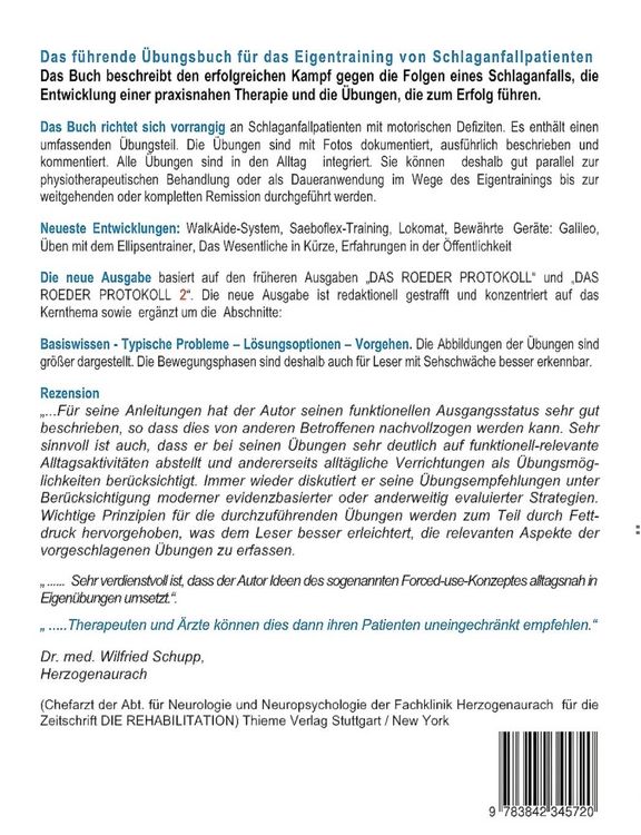 Produktbild: Das Roeder Protokoll 3 - Basiswissen - Typische Probleme &ndash; L&ouml;sungsoptionen - Vorgehen - Optimierung des Gangs-Remobilisierung der Hand -PB-106
