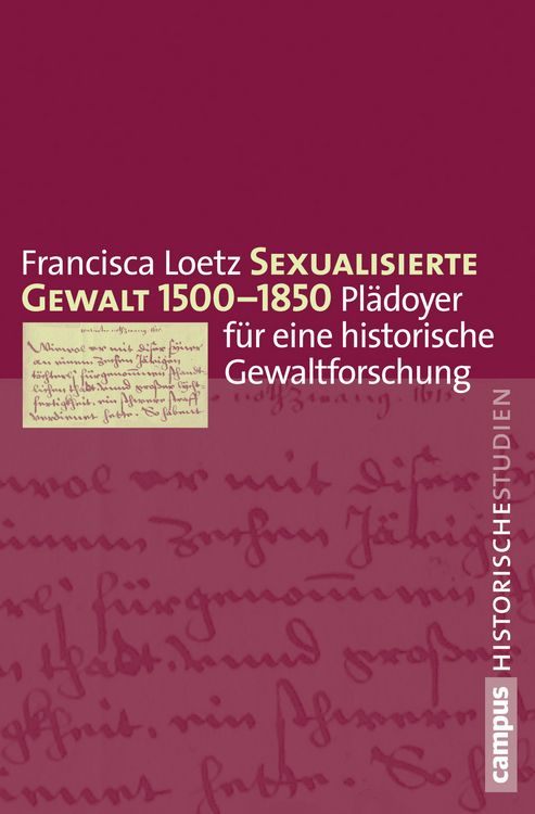 Produktbild: Sexualisierte Gewalt 1500-1850