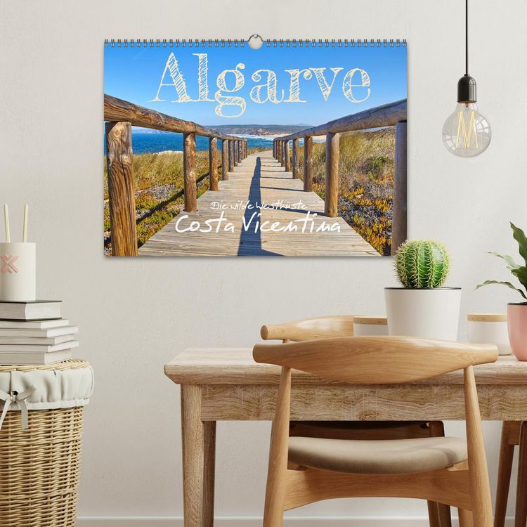 Produktbild: Algarve - Die wilde Westk&uuml;ste Costa Vicentina (Wandkalender 2026 DIN A3 quer), CALVENDO Monatskalender
