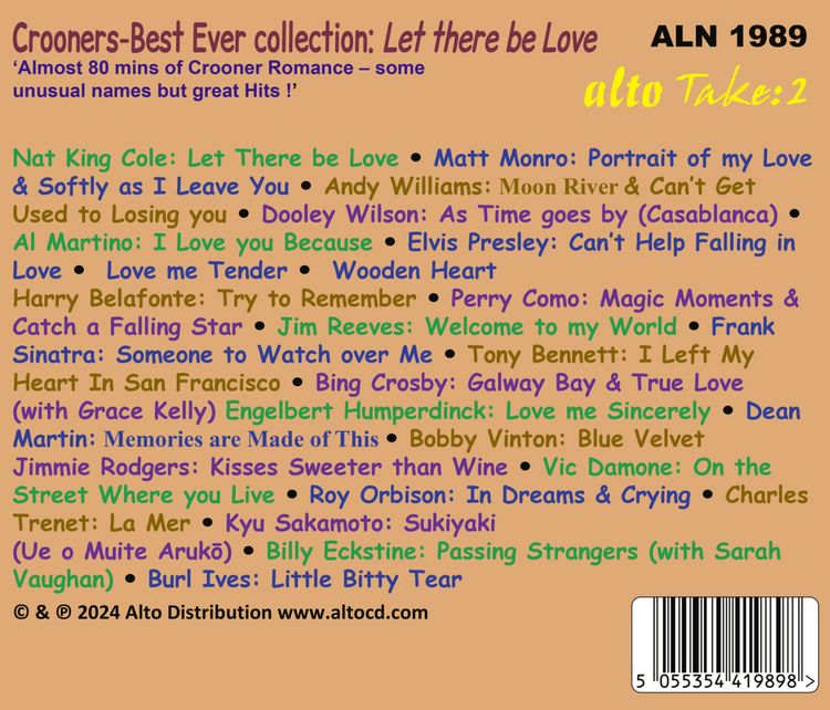 Produktbild: Crooners - HITS: Let there be LOVE