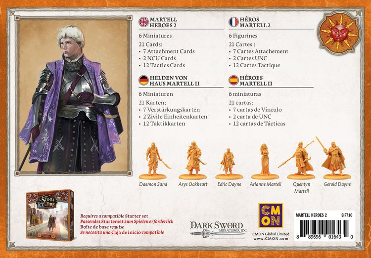 A Song of Ice & Fire: Martell Heroes 1