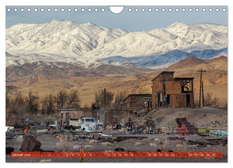 Produktbild: Wo der Wind Wohnt, Amerikas Lost Places (Wandkalender 2026 DIN A4 quer), CALVENDO Monatskalender
