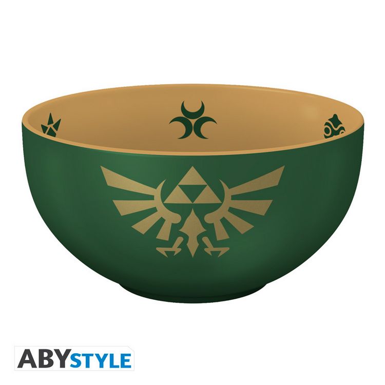 Produktbild: THE LEGEND OF ZELDA - Bowl - 600 ml -"Hylian Crest"-Cardboard box