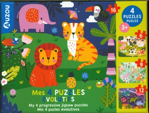 Produktbild: Mes 4 puzzles &eacute;volutifs