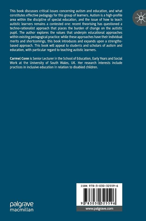 Produktbild: Autism, Pedagogy and Education