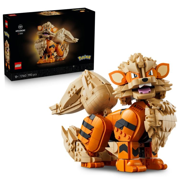 Produktbild: LEGO Pok&eacute;mon Arkani Modellbau - Mit Beweglicher Pok&eacute;mon Figur 72160