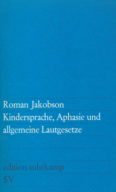 Produktbild: Kindersprache, Aphasie und allgemeine Lautgesetze