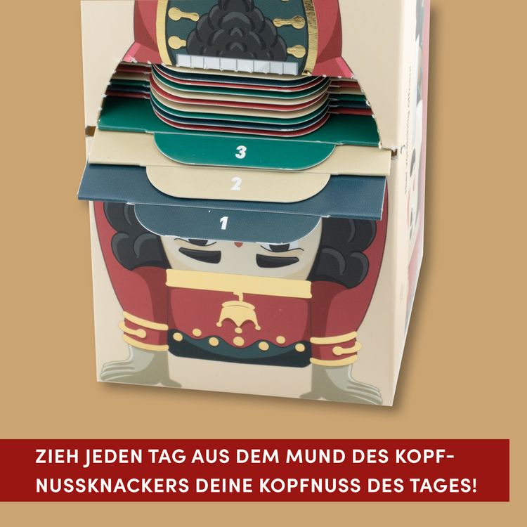 Produktbild: Der Kopfnussknacker &ndash; R&auml;tsel-Adventskalender