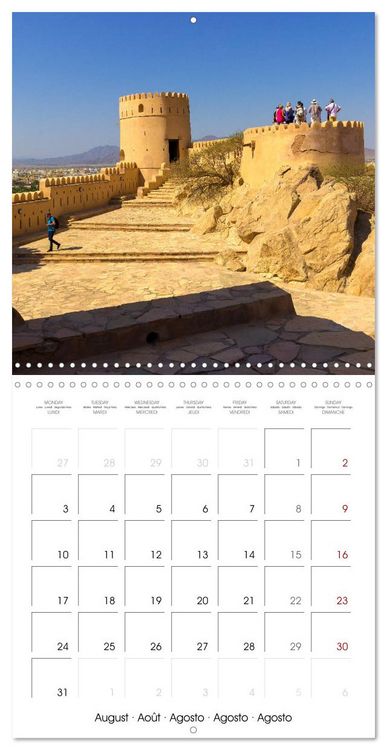 Produktbild: Oman, country of deserts (Wall Calendar 2026 12 &times; 12 Inch) CALVENDO 12 Month Wall Calendar