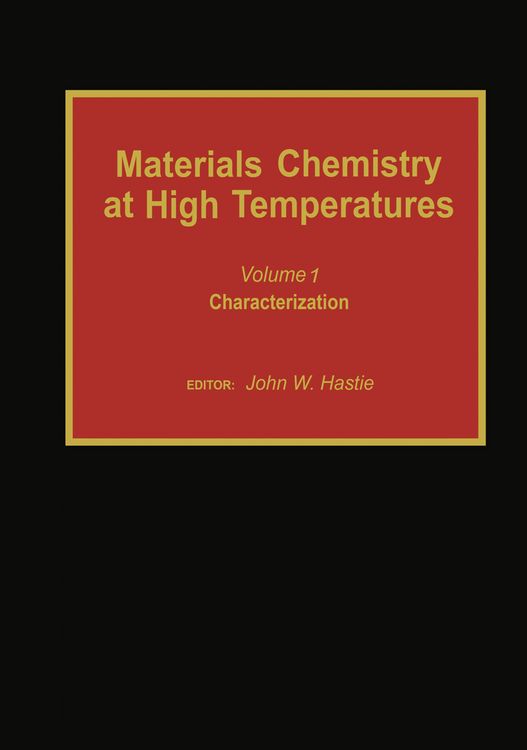 Produktbild: Materials Chemistry at High Temperatures