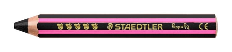 Produktbild: STAEDTLER Buntstifte Noris junior Peppa Pig, 12er Set + Spitzer