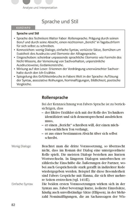 Produktbild: Lekt&uuml;rehilfen Max Frisch 'Homo faber'