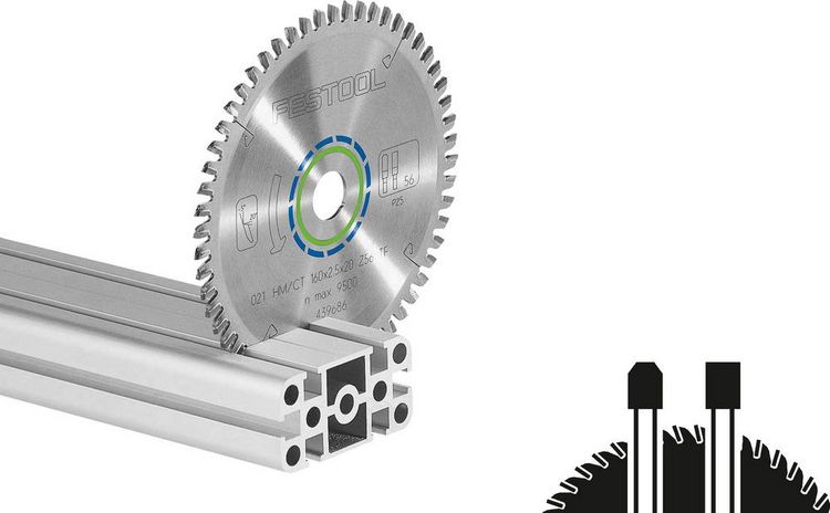 Produktbild: Festool Kreiss&auml;geblatt ALUMINIUM/PLASTICS HW 260x2,4x30 TF68
