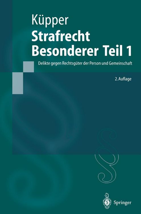 Produktbild: Strafrecht, Besonderer Teil 1