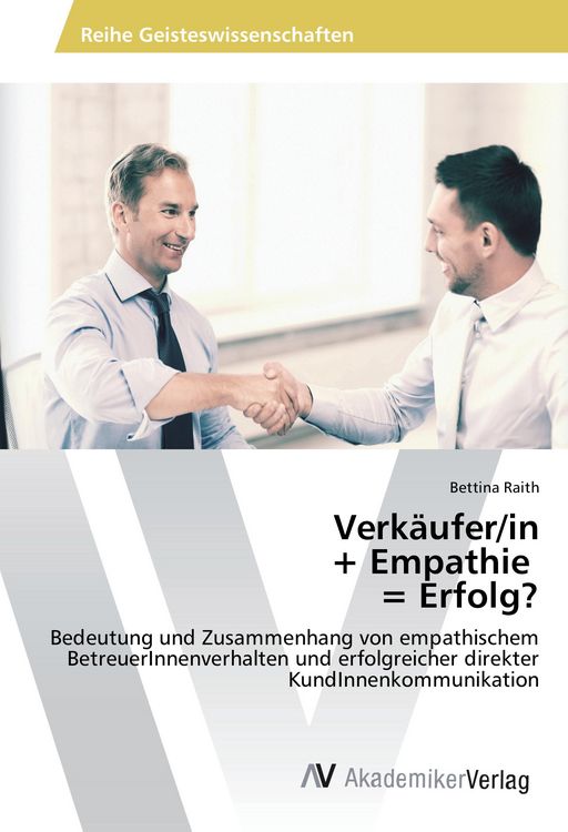 Produktbild: Verk&auml;ufer/in + Empathie = Erfolg?