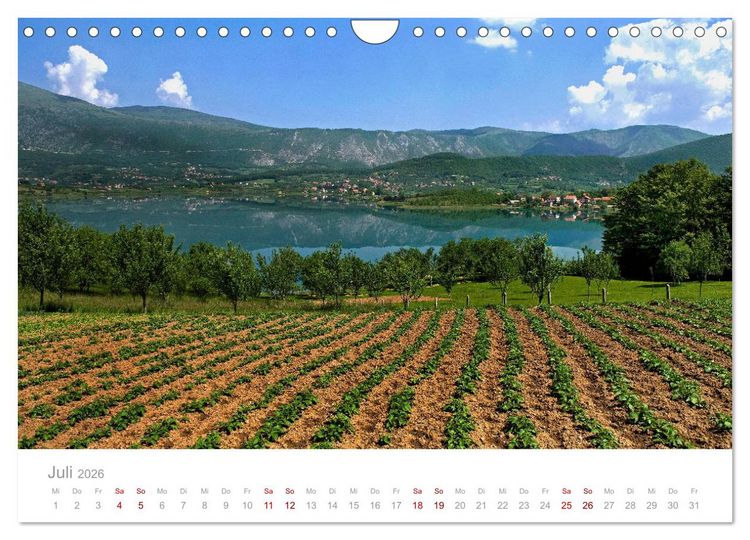 Produktbild: Kreuz und quer durch Bosnien-Herzegowina (Wandkalender 2026 DIN A4 quer), CALVENDO Monatskalender