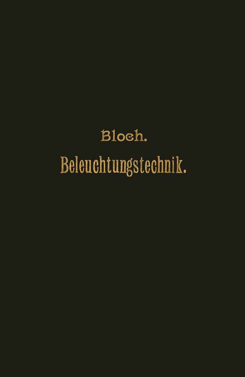 Produktbild: Grundz&uuml;ge der Beleuchtungstechnik