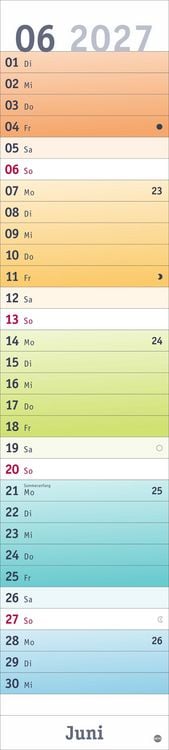 Produktbild: Bunte Wochen Langplaner 2027