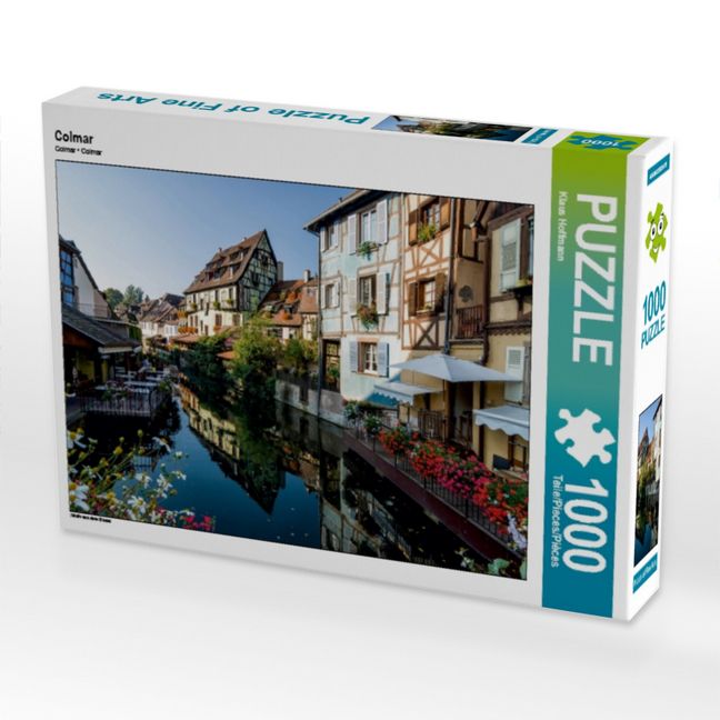 CALVENDO Puzzle Sonnenaufgang über der Elbe in Dresden 1000 Teile Lege-Größe 64 x 48 cm Foto