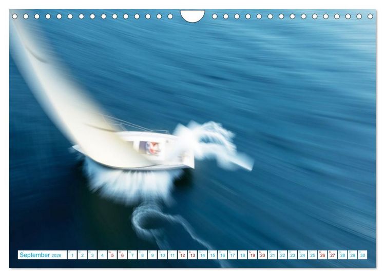 Produktbild: Die Poesie und Kraft des Windes - Windkraft in Bewegung (Wandkalender 2026 DIN A4 quer), CALVENDO Monatskalender