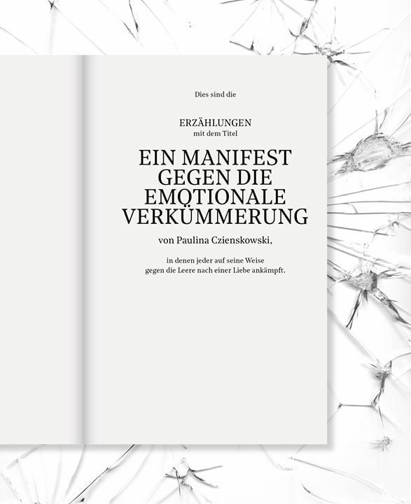 Produktbild: Manifest gegen die emotionale Verk&uuml;mmerung