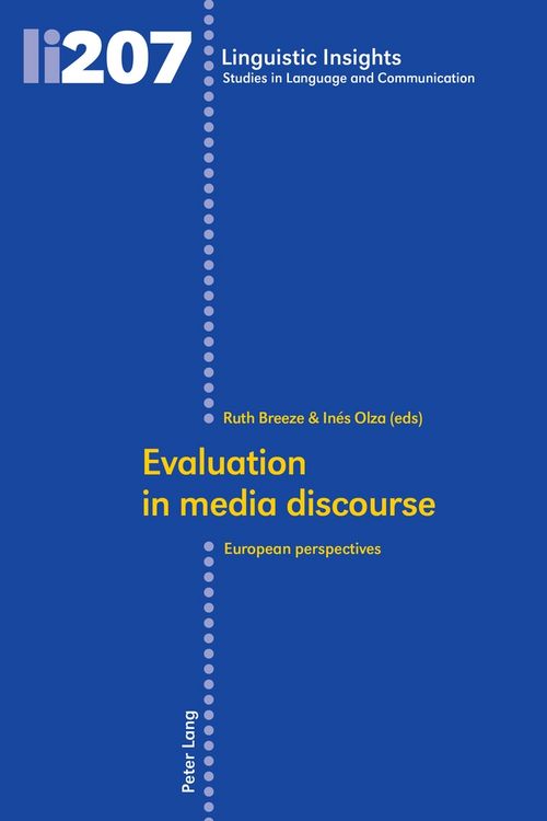 Produktbild: Evaluation in media discourse