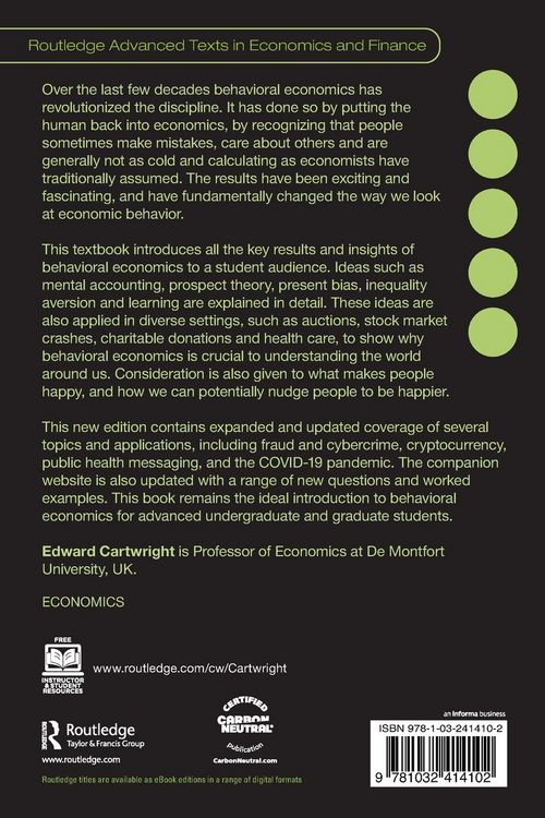 Produktbild: Behavioral Economics