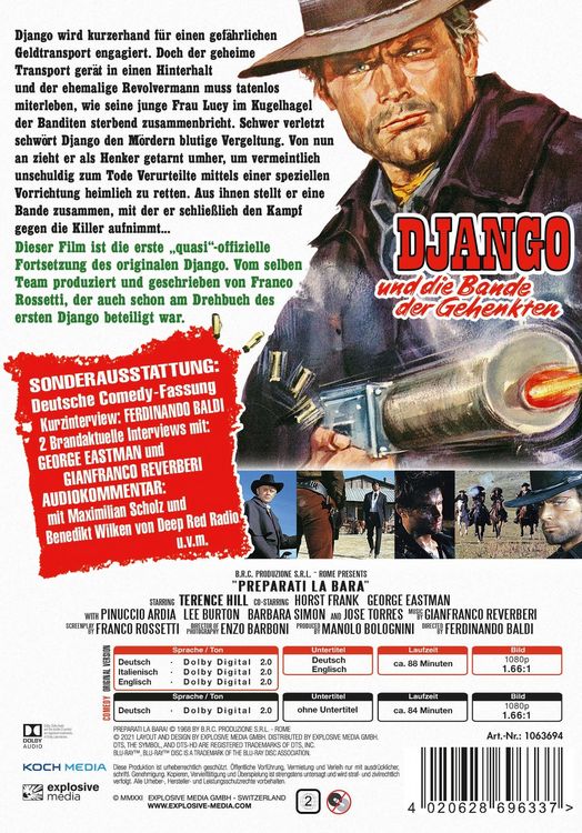 Produktbild: Django und die Bande der Gehenkten [2 DVDs]