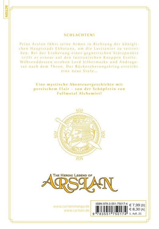 Produktbild: The Heroic Legend of Arslan 12