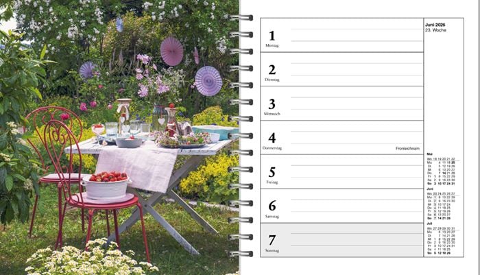 Produktbild: Diary Gartenträume 2026