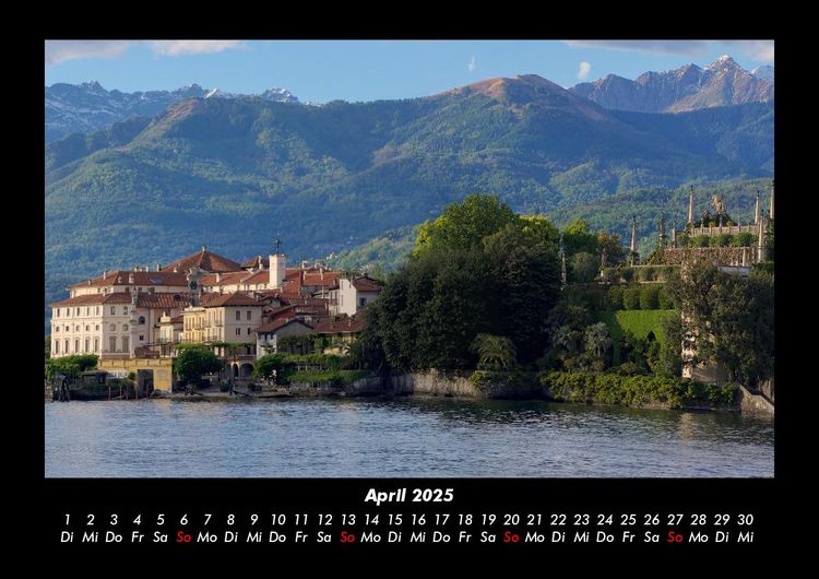 Produktbild: Die Seen der Erde 2025 Fotokalender DIN A3