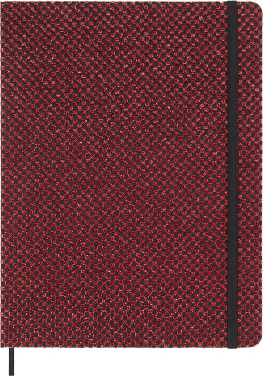 Produktbild: Moleskine Shine Sammler undat. Wochenkal. rot m. F&uuml;llfederh