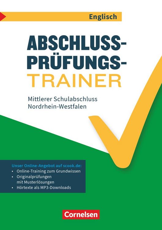 Produktbild: Abschlusspr&uuml;fungstrainer Englisch 10. Schuljahr - Nordrhein-Westfalen - Mittlerer Schulabschluss