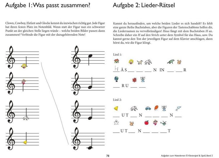 Produktbild: Klavierspiel & Spa&szlig; / Band 2: Klavier lernen f&uuml;r Kinder