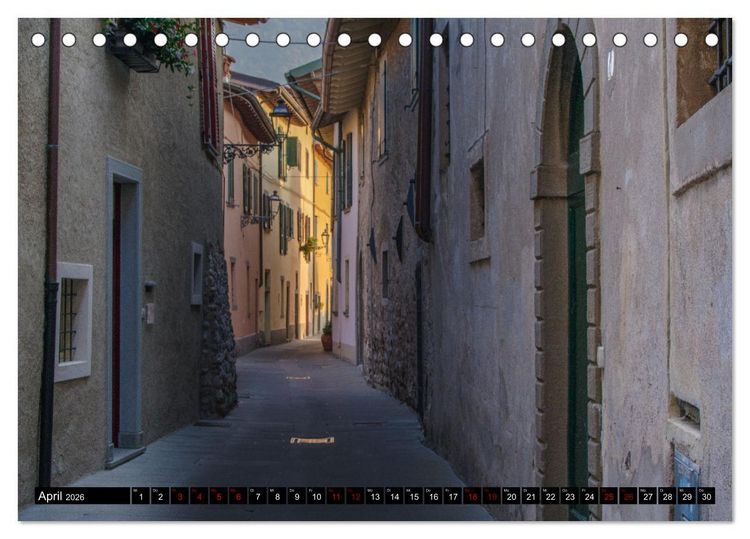 Produktbild: Romantischer Lago d'Iseo (Tischkalender 2026 DIN A5 quer), CALVENDO Monatskalender