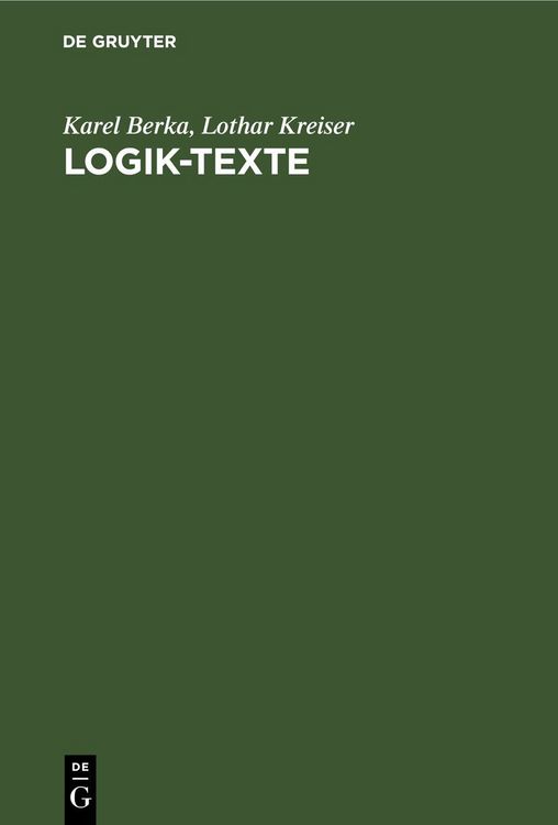 Produktbild: Logik-Texte