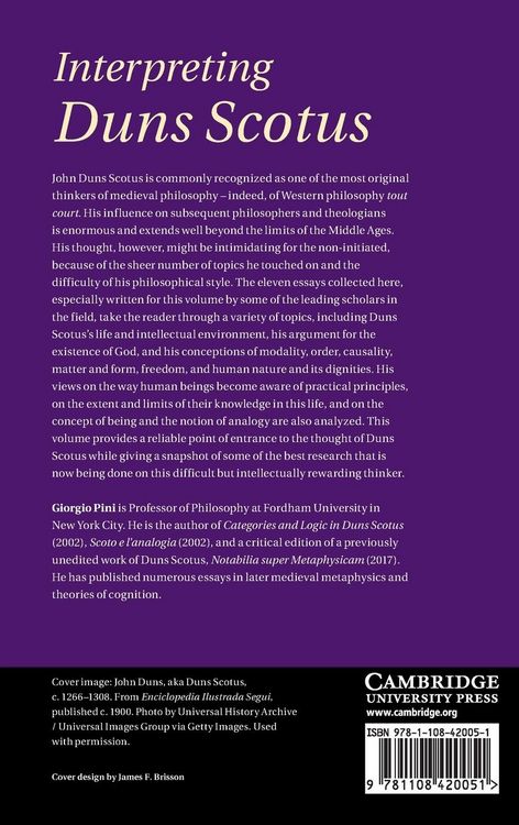 Produktbild: Interpreting Duns Scotus
