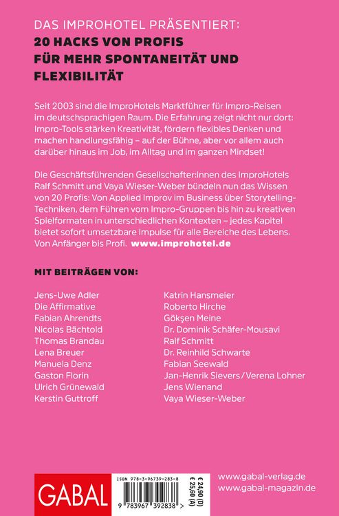 Produktbild: Der Impro-Code