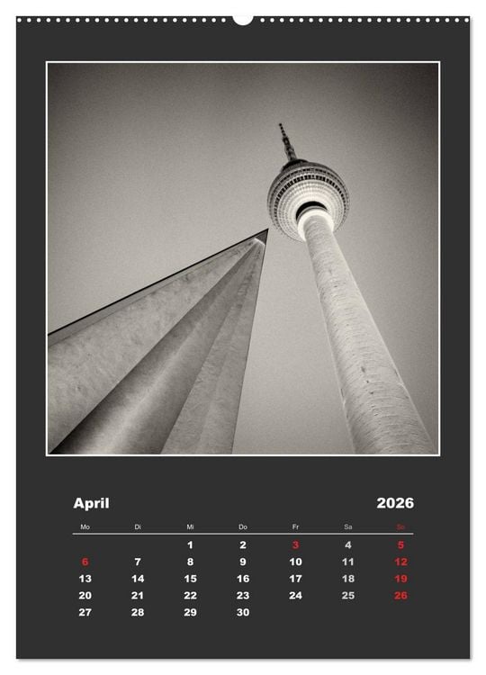 Produktbild: Berlin - Portrait einer Stadt (Wandkalender 2026 DIN A2 hoch), CALVENDO Monatskalender