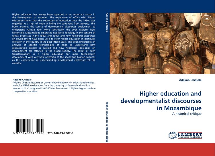 Produktbild: Higher education and developmentalist discourses in Mozambique