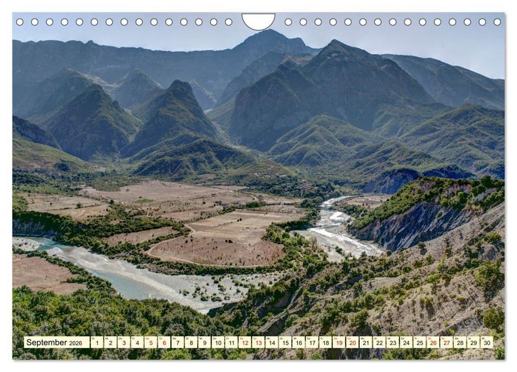 Produktbild: Albanien - Streifz&uuml;ge durch atemberaubende Kulturlandschaften (Wandkalender 2026 DIN A4 quer), CALVENDO Monatskalender