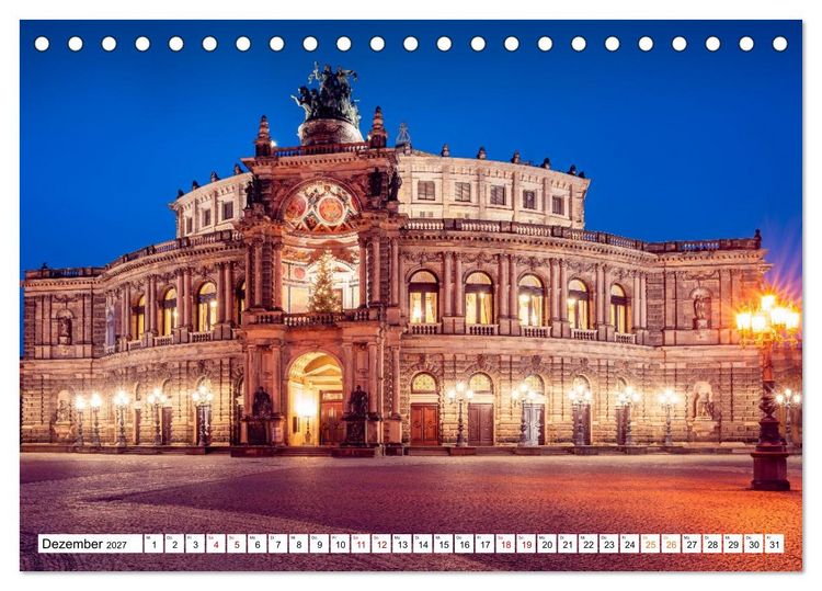 Produktbild: Deutsche St&auml;dte im sch&ouml;nsten Licht (Tischkalender 2027 DIN A5 quer), CALVENDO Monatskalender